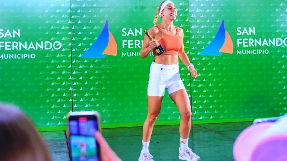 Juli Puente y su "Cardio de la Felicidad" en San Fernando