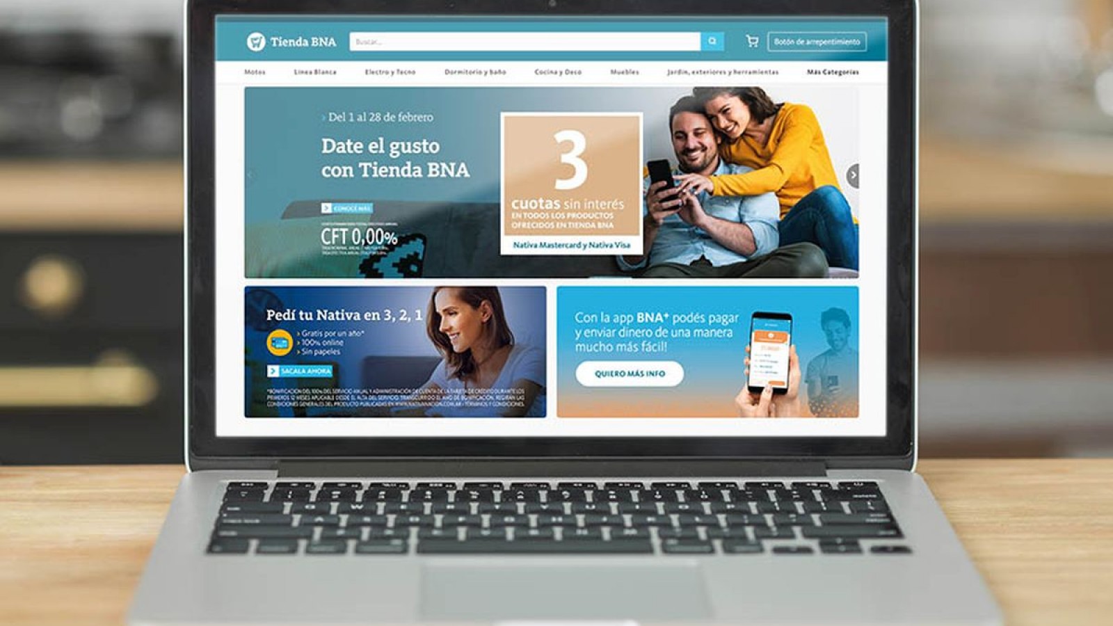 Mantenete conectado con Tienda BNA: Comprá tu celular en hasta 18 cuotas sin interés