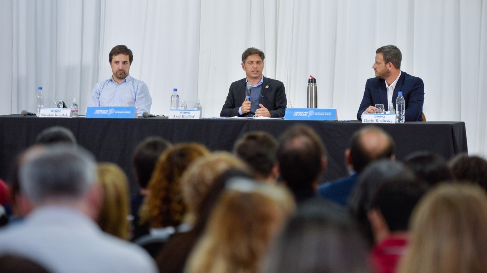 Kicillof y Kreplak encabezaron la Jornada por el Derecho a la Salud en la UNPAZ