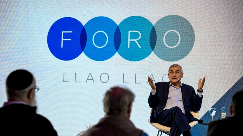 Morales, al hablar ante empresarios en el Llao Llao: "Vamos a tener que tomar medidas duras"