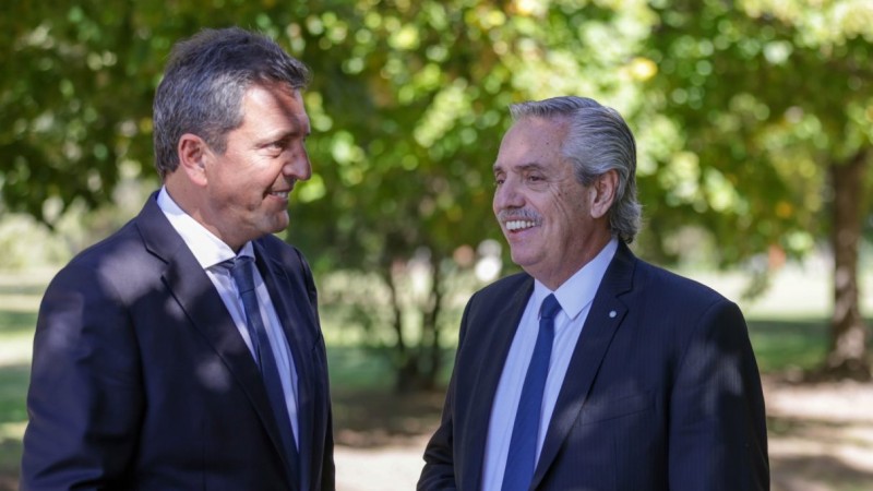 El Presidente y Massa dialogaron en Olivos sobre la coyuntura económica