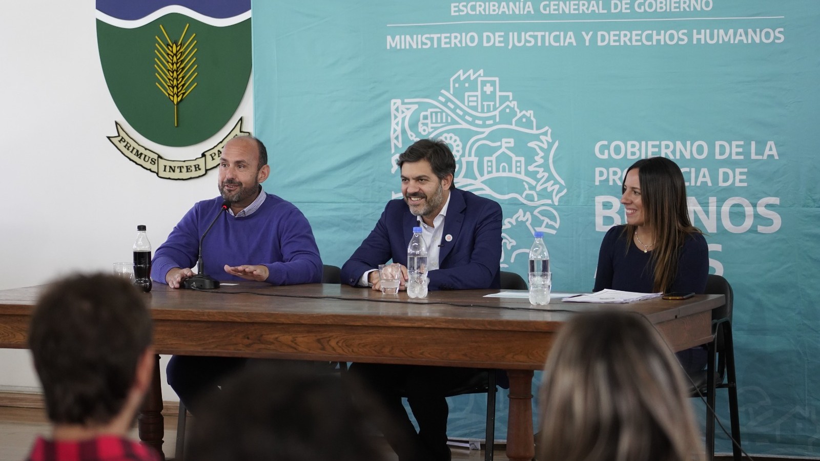 Esteban Sanzio entregó 79 escrituras junto a Carlos Bianco en Baradero