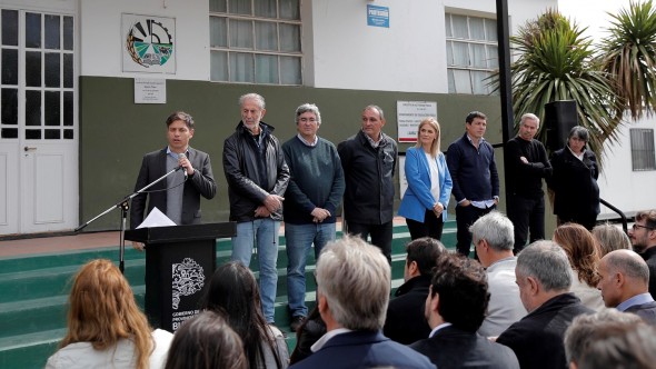 Kicillof lanzó un programa de apoyo a proyectos productivos de jóvenes en ámbitos rurales