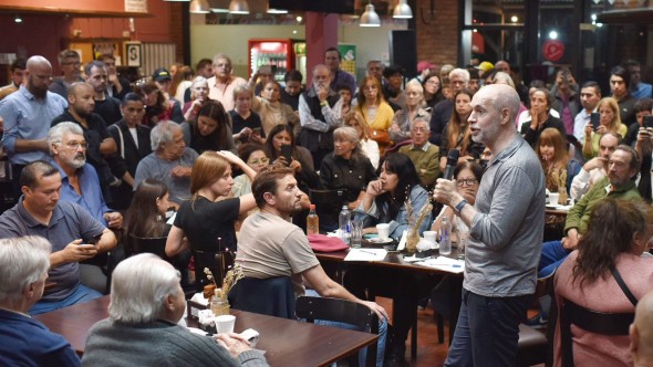 Rodríguez Larreta en San Miguel: "Diego Santilli es el mejor candidato, el más preparado y con experiencia de haber mejorado la seguridad en la gestión"