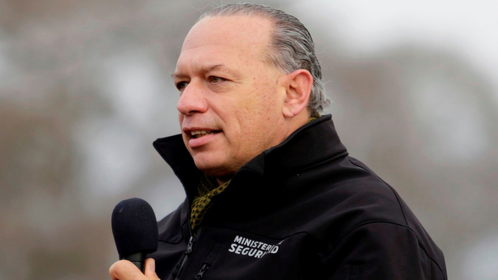 El ministro Berni visitó al policía herido en una carbonería y lamentó la muerte de otro camarada