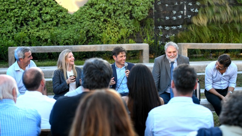 Kicillof encabezó en San Antonio de Areco la jornada "Derecho al Arraigo"