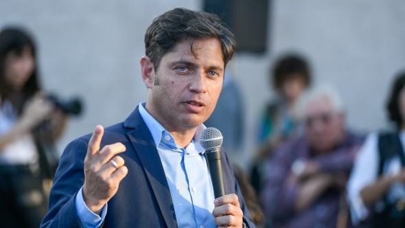 Kicillof: "Milei siempre habla de matar, de muerte y de dinamitar. Tiene un lenguaje violento"