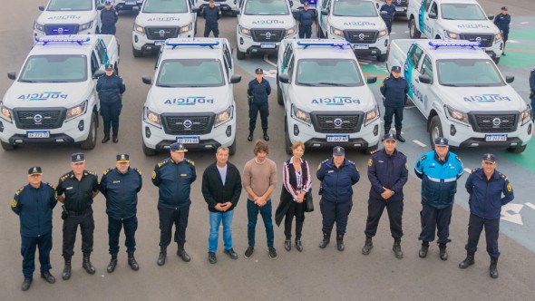 San Fernando incorporó 20 nuevas patrullas de policía