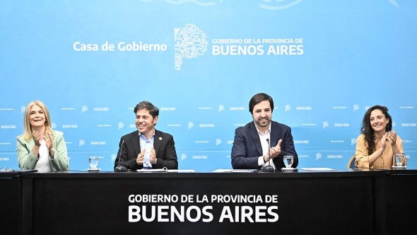 Kicillof y Kreplak presentaron el Programa Más Salud, Más Cuidados