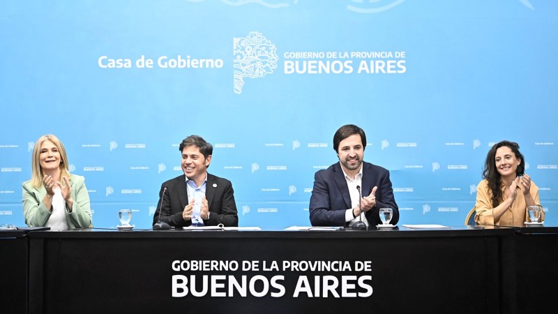 Kicillof y Kreplak presentaron el Programa Más Salud, Más Cuidados