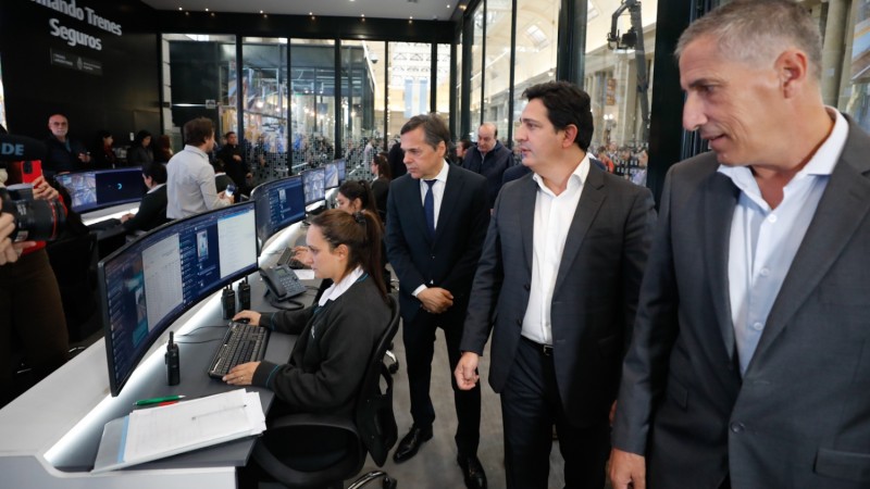 Inauguran en Retiro el tercer Comando Trenes Seguros para seguridad de los pasajeros