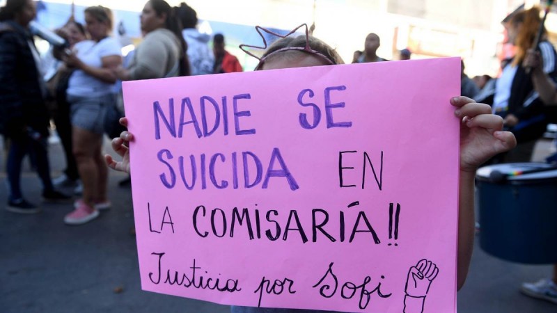 A un mes de la muerte de una mujer trans en comisaría de Derqui, hicieron marcha pidiendo justicia