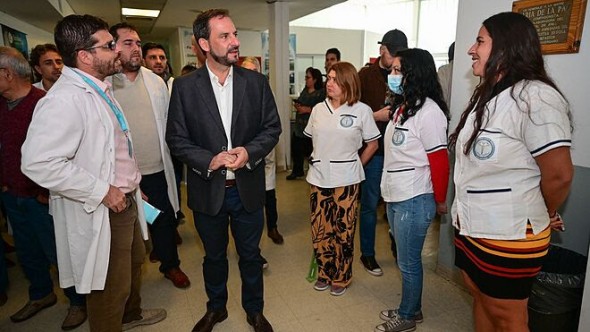 La Municipalidad de Escobar inauguró el nuevo sector de neonatología en el Hospital Erill