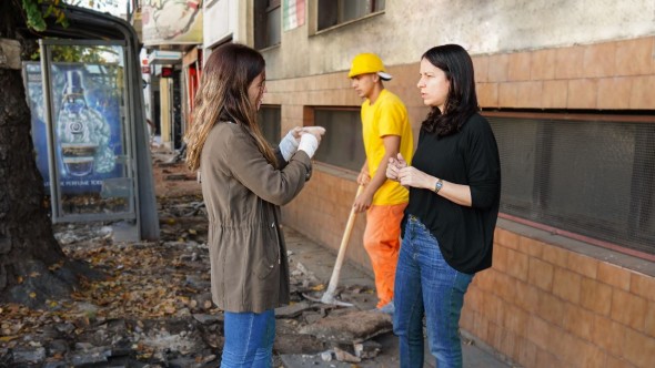 Soledad Martínez: "Estamos haciendo obras de veredas y mejoramientos del espacio público en todo Vicente López"