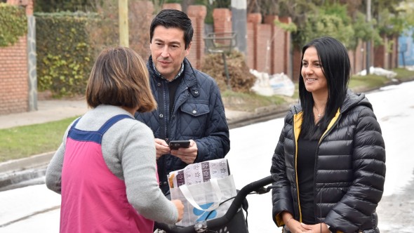 Correa y Nardini visitaron la ciudad de Tortuguitas