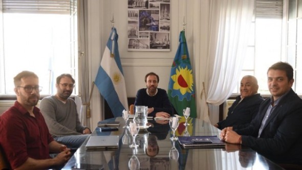 Salazar se reunió con el Ministro de Hacienda y Finanzas de la Provincia