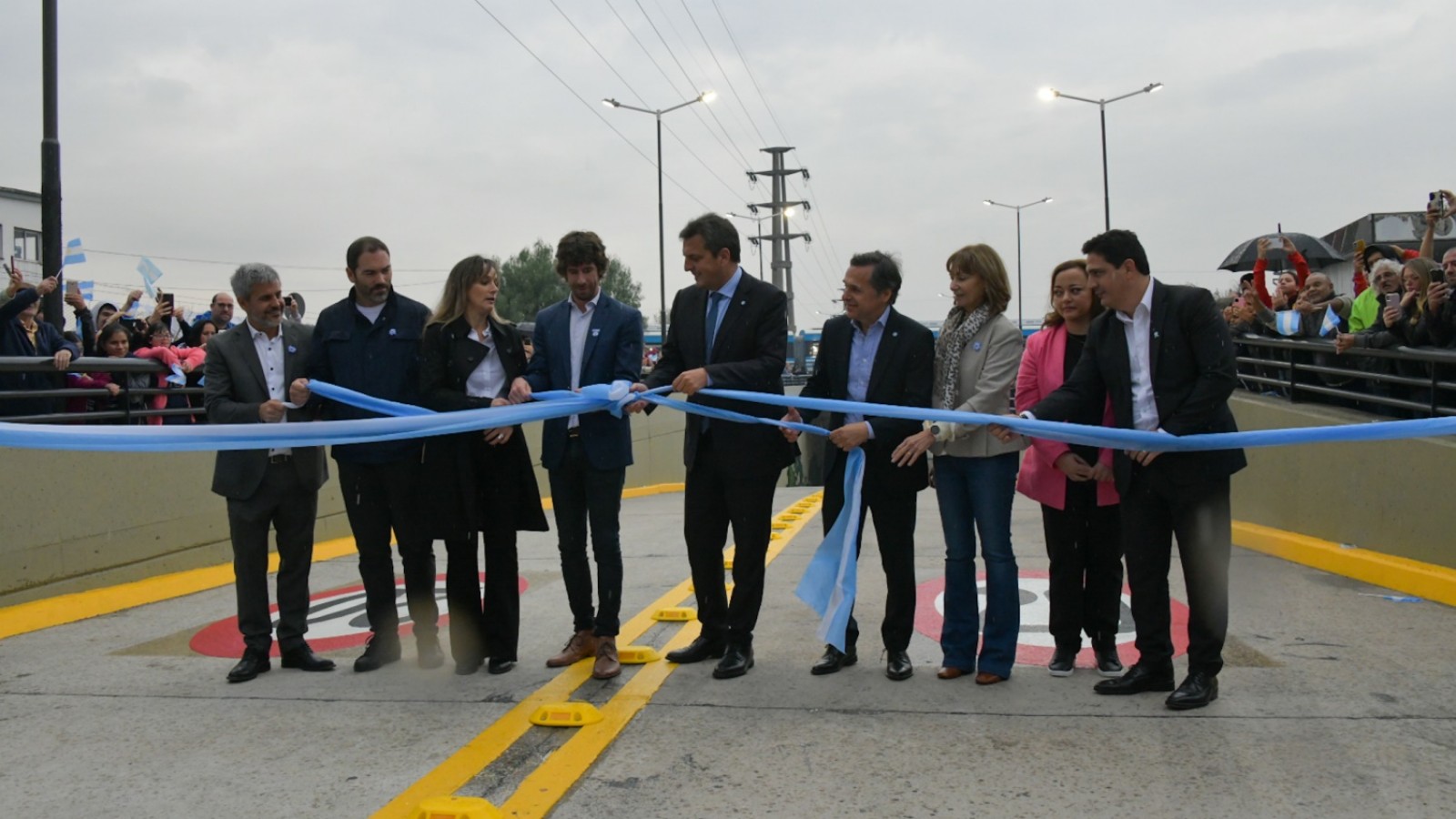 Se inauguró un nuevo paso bajo nivel para el tren Mitre en San Fernando