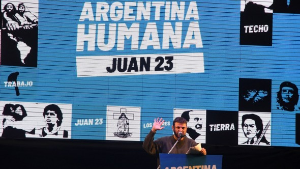 Juan Grabois llamó a dar "batalla contra la derecha rancia y neoliberal"