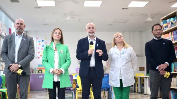 Rodríguez Larreta presentó los resultados del programa que mejoró la lectura y la comprensión de textos en las escuelas: "Sueño con una revolución educativa en la Argentina"