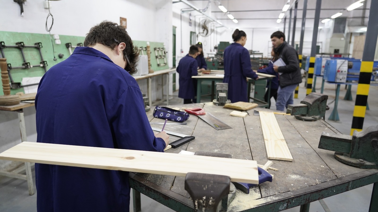 Siguen las obras en la Escuela Técnica N°1en Baradero: Comienza la nueva obra de gas y calefacción