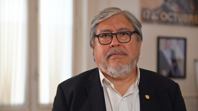 "Chino" Navarro llamó a "discutir un programa" y evaluó que Wado De Pedro es "buen candidato"