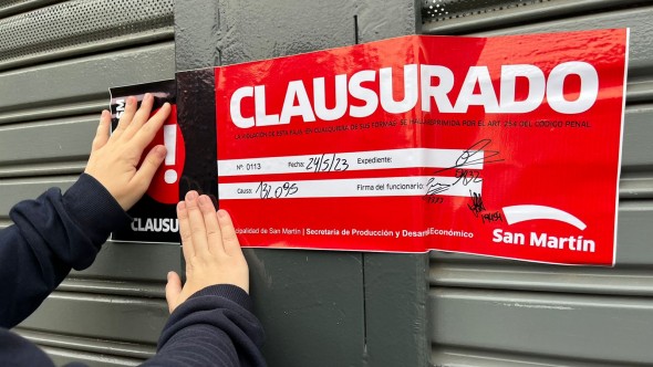 Clausuruan un supermercado en Billinghurst por irregularidades