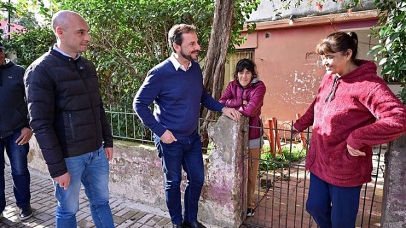 Maquinista Savio: se inauguró la puesta en valor de la calle El Jilguero