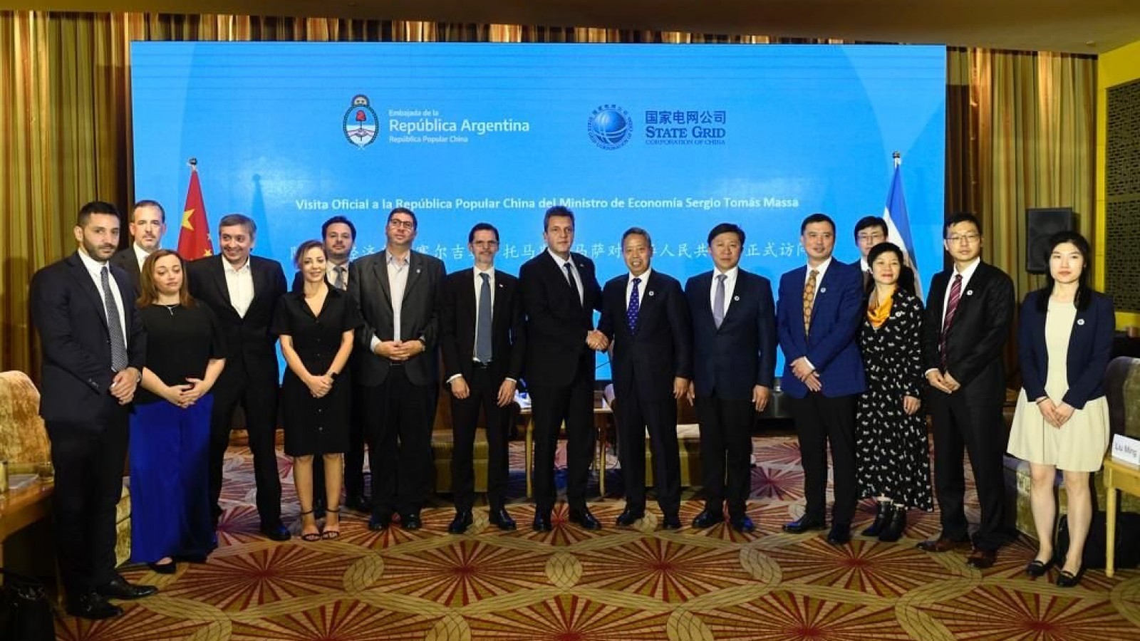 Massa acuerda con empresas chinas el desembolso de U$S 924 millones que se sumarán a las reservas