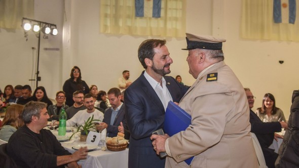 Veteranos de guerra y sus familias brindaron su apoyo a la reelección de Ariel Sujarchuk