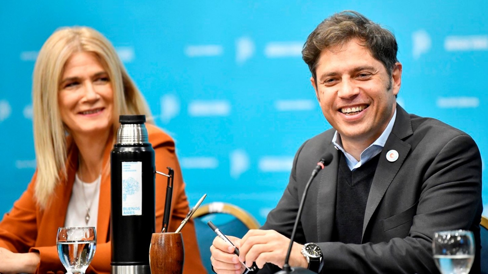 PJ bonaerense: el peronismo selló la unidad con Axel Kicillof como presidente y Verónica Magario vice