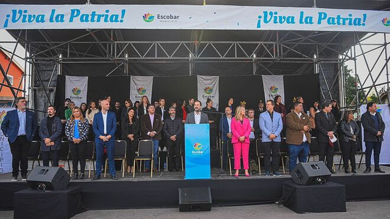 Maquinista Savio festejó su 49° aniversario en el renovado Boulevard 5 de Junio