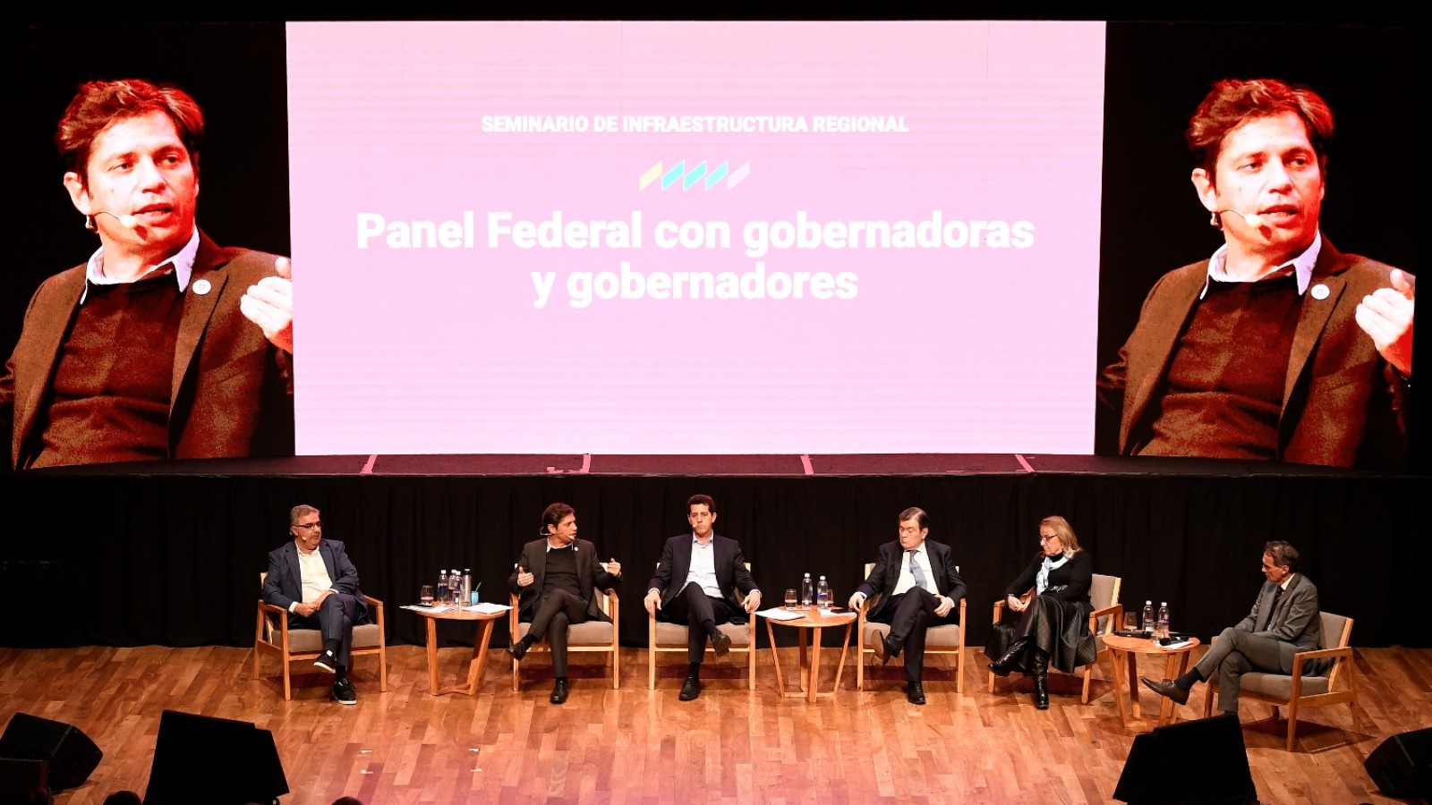 Kicillof participó del Seminario de Infraestructura Regional "¿Qué Argentina queremos ser?"
