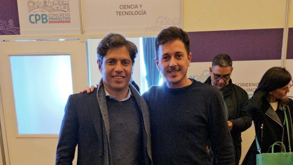Alejo Sarna junto a Kicillof: "Tenemos que sumar a Campana al desarrollo productivo provincial"