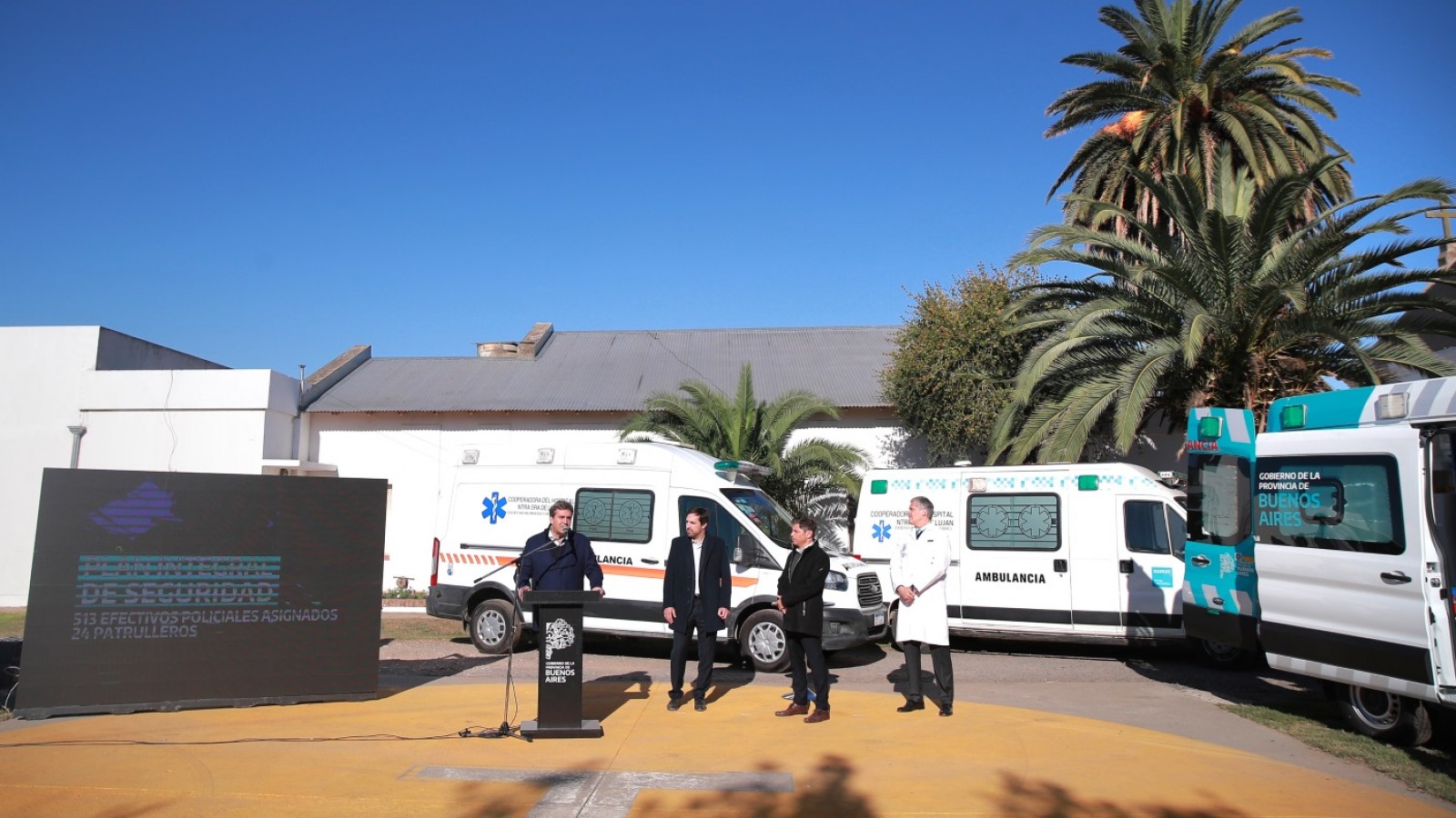 Kicillof encabezó el acto de provincialización del Hospital Nuestra Señora de Luján
