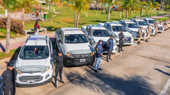 Se presentó en San Fernando el Comando Unificado Conurbano con fuerzas federales