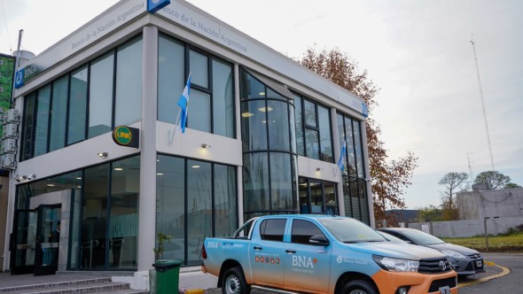 El Banco Nación inauguró la nueva sucursal "Parque Industrial Pilar"