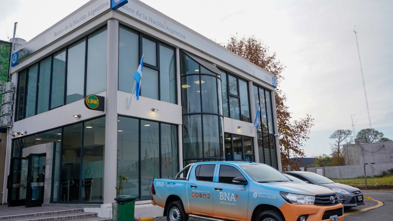 El Banco Nación inauguró la nueva sucursal "Parque Industrial Pilar"