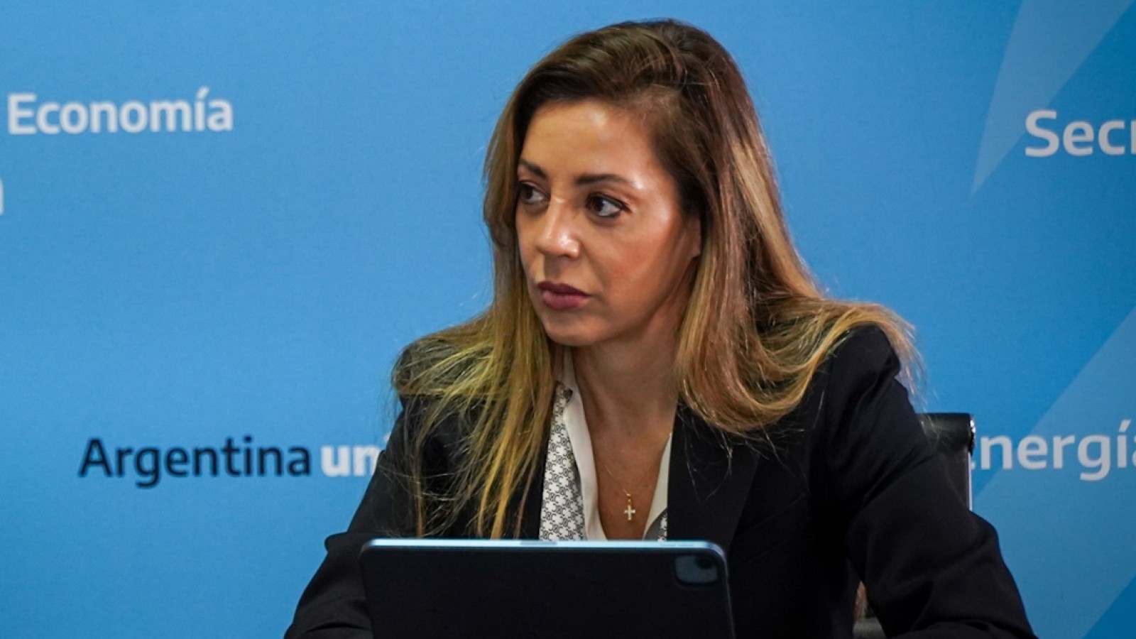 Massa seguirá "trabajando como siempre", aseguró Flavia Royon