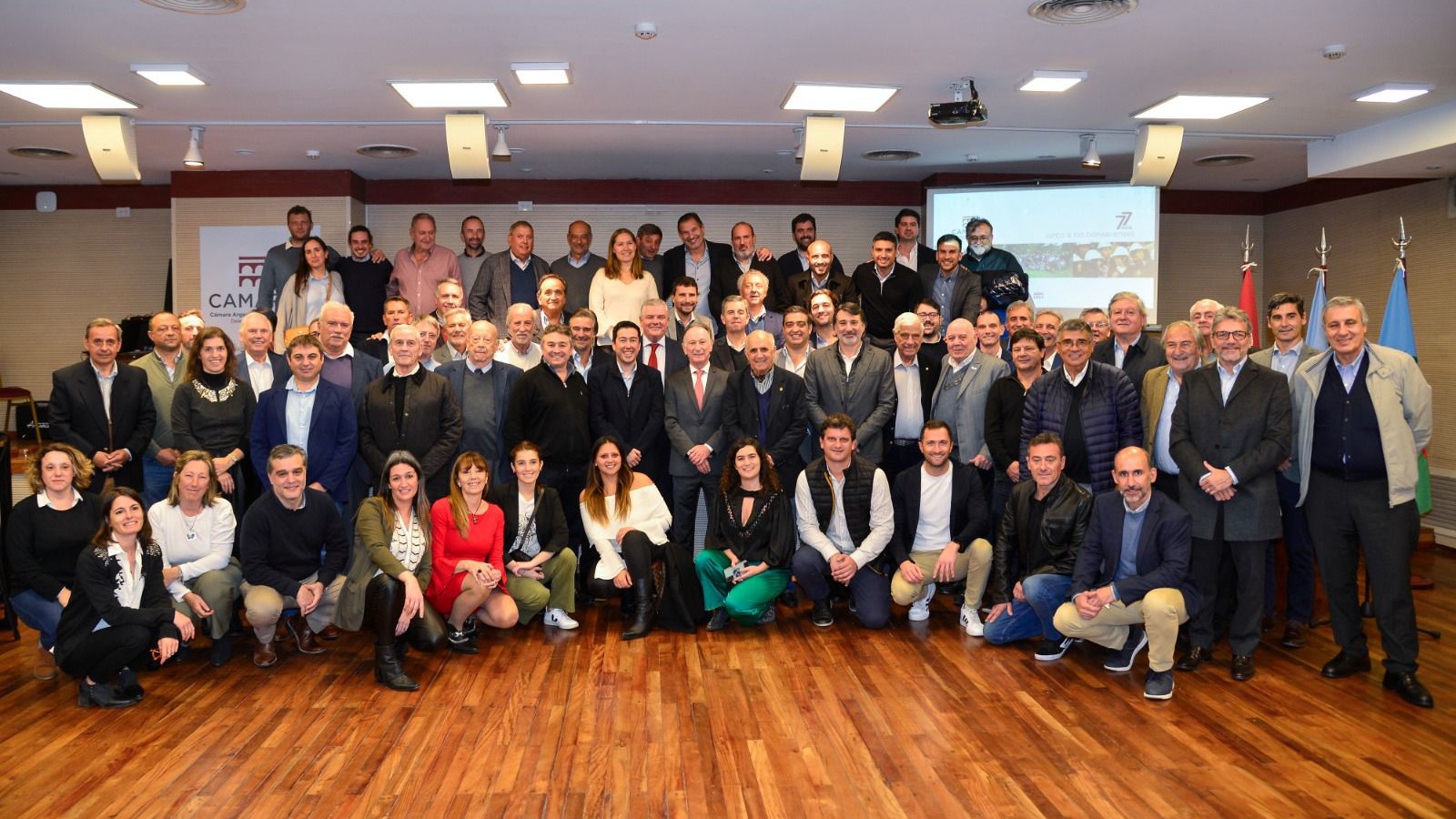 Nardini participó de los festejos del aniversario N°77 de la Cámara Argentina de la Construcción