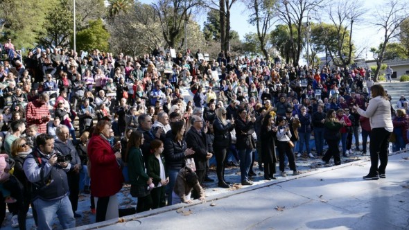 Patricia Bullrich junto a Luis Petri y Néstor Grindetti visitaron Zárate y Pergamino