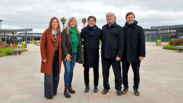 Turismo: Kicillof y Cocconi inauguraron el parque Termas Tapalqué