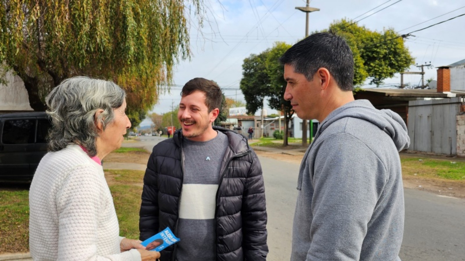 Alejo Sarna: "Queremos llevar a Las Acacias obras que resuelvan los verdaderos problemas de los vecinos"