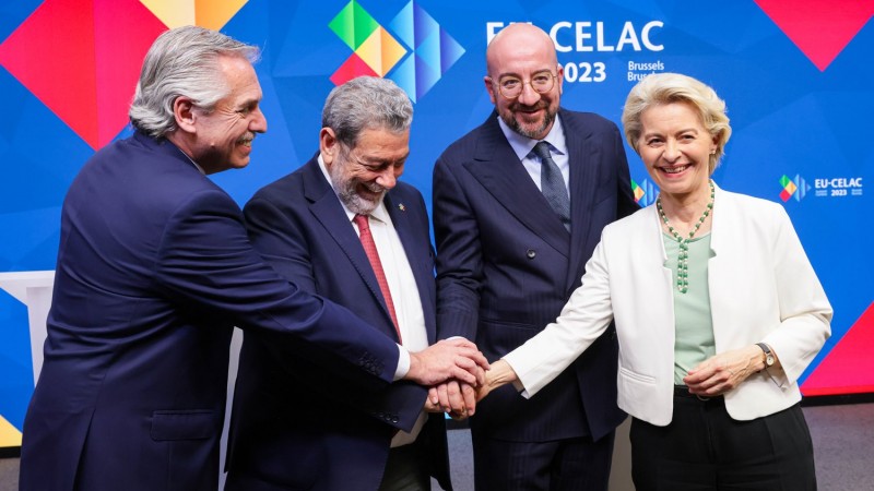 Alberto Fernández: "El objetivo de esta cumbre fue generar vínculos políticos, económicos y culturales entre Europa, América Latina y el Caribe"