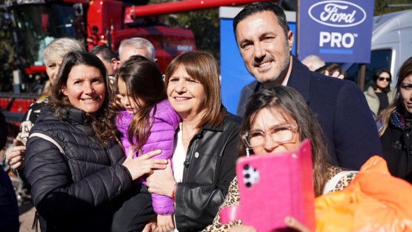 Bullrich vistió La Rural y llenó de elogios al campo: "Es, fue y será el motor de la economía"