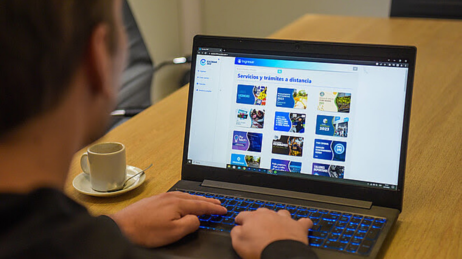 La plataforma virtual Escobar 360 tuvo más de 34 mil gestiones en el último mes