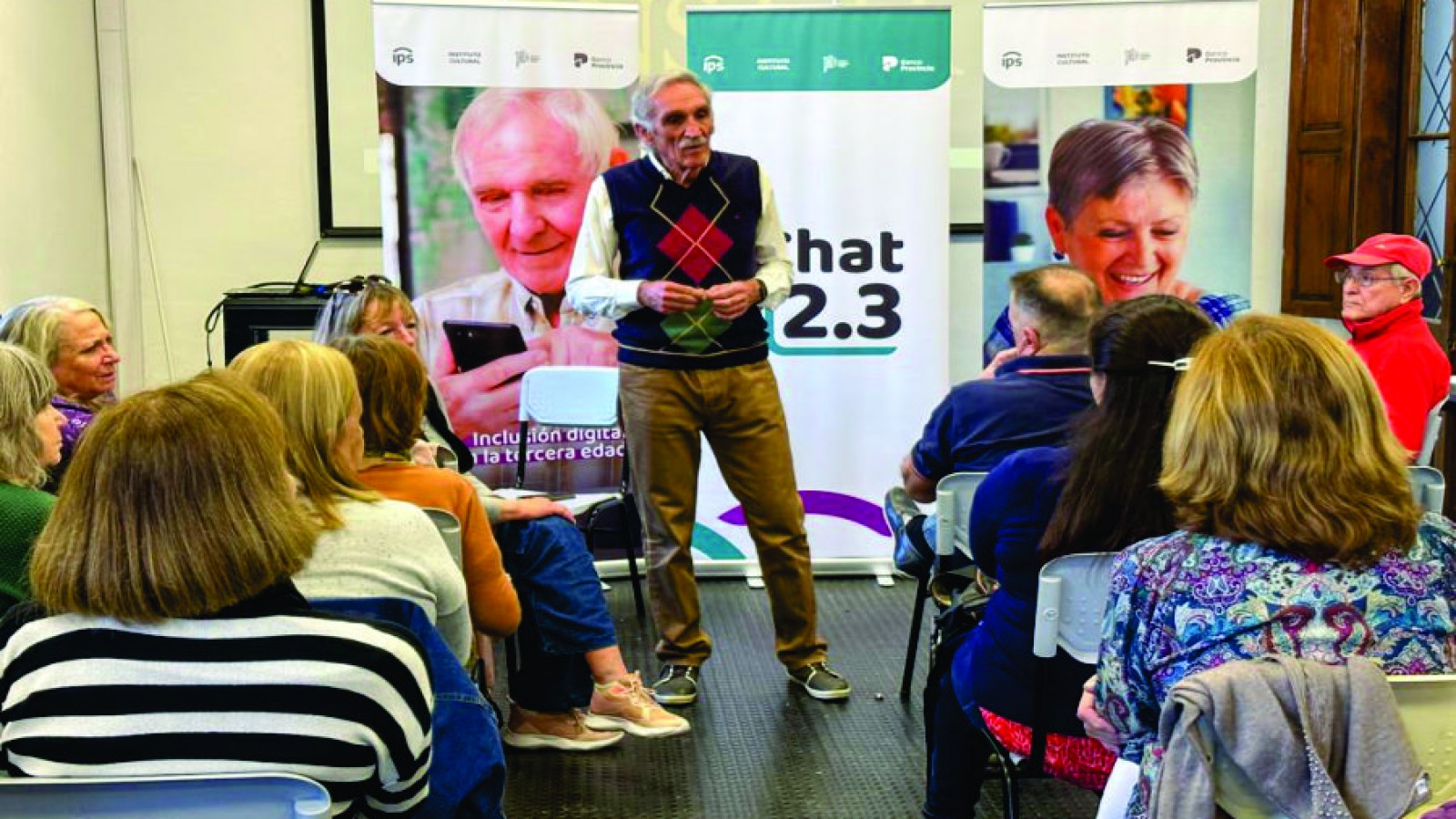 Inclusión Digital: Chat 2.3 se llevó a cabo en San Antonio de Areco