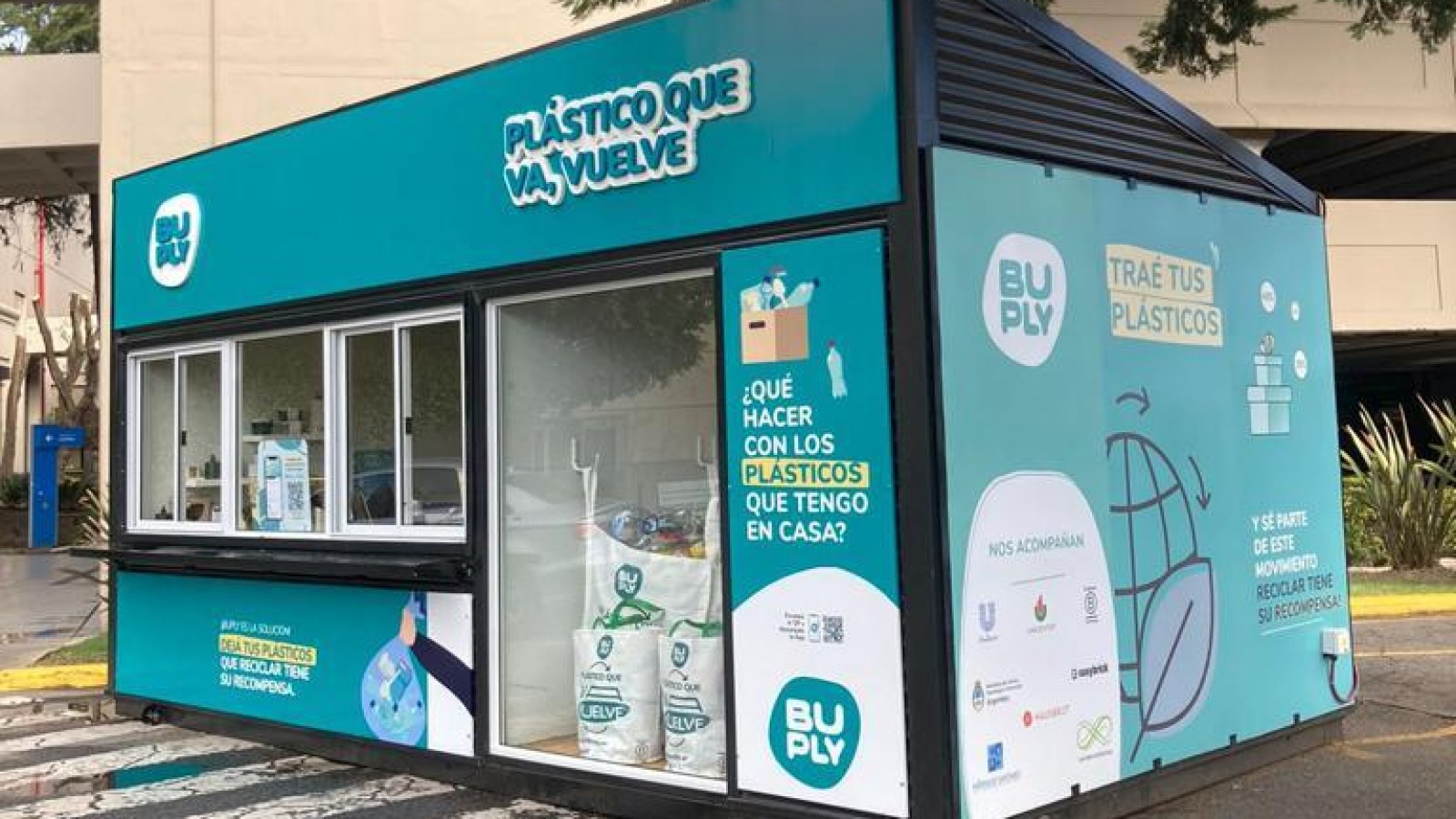 Buply instala una estación de reciclaje en Unicenter