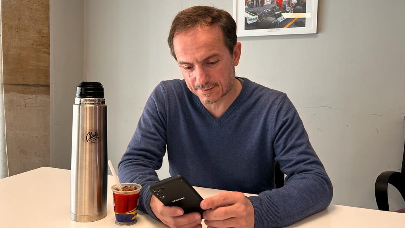 Abella remarcó la importancia de utilizar "Alerta Campana" para dar aviso ante hechos sospechosos o emergencias