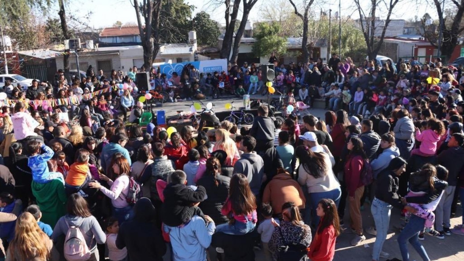 San Miguel festejó el Día del Niño en 14 plazas del distrito