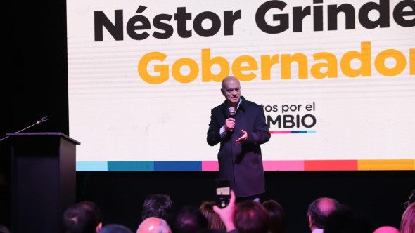 Grindetti: "El kirchnerismo quiere refugiarse en la provincia de Buenos Aires, estamos a solo tres puntos de impedirlo"